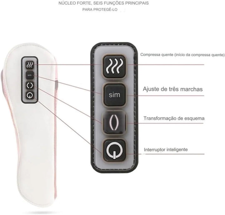 Electric Massage Pillow Vibrator